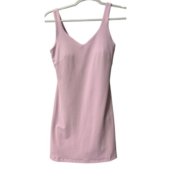 Lululemon Align Dress Size 6 With Built-In Bra & Shorts Nulu W1EIOS RSBL NWT - Picture 7 of 16